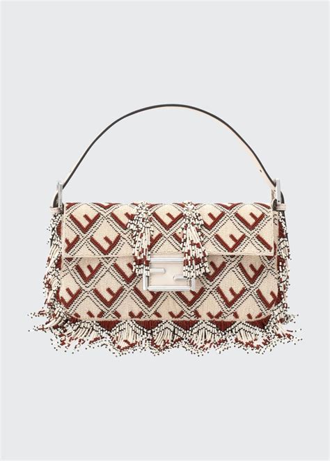 bergdorf goodman fendi baguette bag|Fendi Baguette FF Beaded Shoulder Bag .